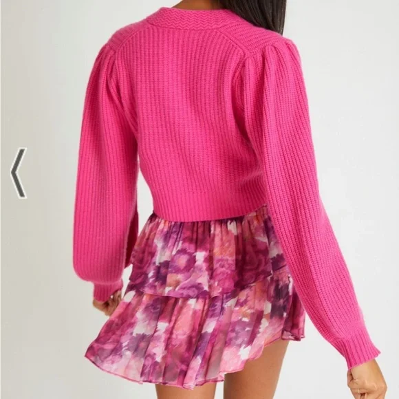 LOVESHACKFANCY Cashmere Cardigan Sweater